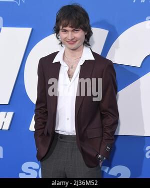 Jack Marsden arrives at the SONIC THE HEDGEHOG 2 Los Angeles Premiere