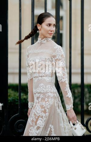 Sabina Jakubowicz seen wearing a Louis Vuitton petite malle bag, big  News Photo - Getty Images