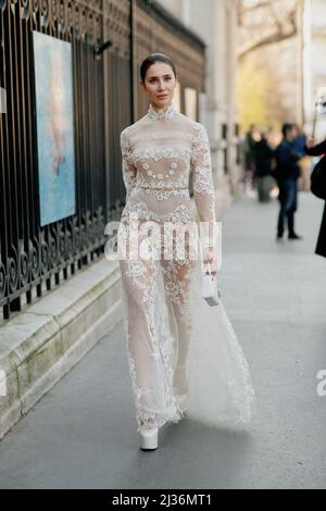 Sabina Jakubowicz seen wearing a Louis Vuitton petite malle bag, big  News Photo - Getty Images