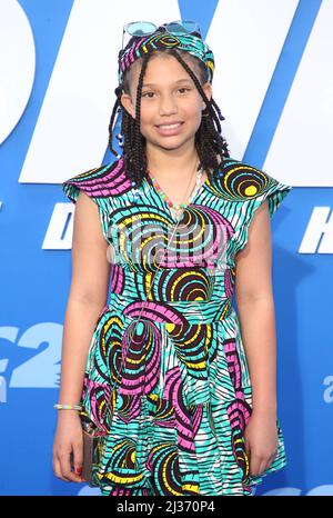 Los Angeles, Ca. 5th Apr, 2022. Melody Niemann at Sonic The Hedgehog 2 Premiere Screening at the Regency Village Theatre in Los Angeles, California on April 5, 2022. Credit: Faye Sadou/Media Punch/Alamy Live News Stock Photo