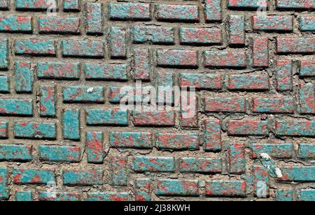 Rusty painted metallic surface background Stock Photo
