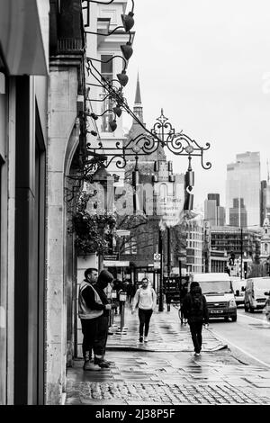 London around Chancery Lane Stock Photo