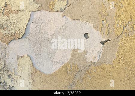 Old, damaged wall - abstract texture, background. Graphic resources Stock Photo