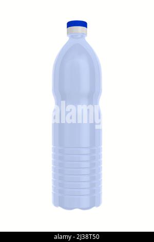 water bottle on white background. Isolated 3D illustration Stock Photo ...