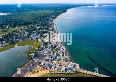 Ferry Beach, Biddeford, ME Stock Photo