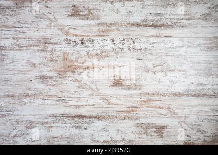 White Weathered Farmhouse wood texture background Stock Photo