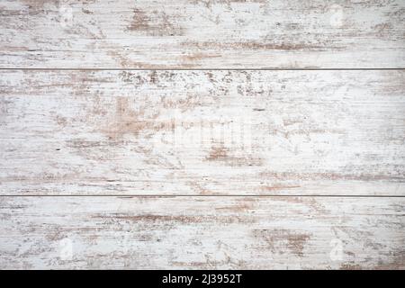 White Weathered Farmhouse wood texture background Stock Photo