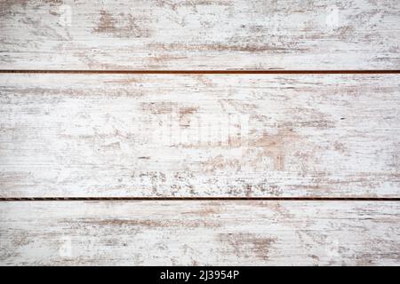 White Weathered Farmhouse wood texture background Stock Photo