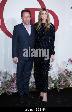 Emmanuel Perrotin, Lorena Vergani attend the Spring Lyrical Gala With American Soprano Renee Fleming At Opera Garnier In Paris on April 06, 2022 in Paris, France. Photo by Nasser Berzane/ABACAPRESS.COM Stock Photo