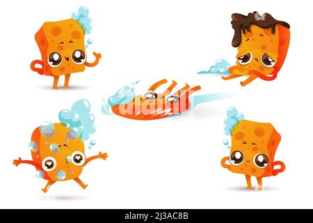 https://l450v.alamy.com/450v/2j3ac8b/sponge-for-cleaning-dishes-cartoon-mascot-with-cute-face-and-foam-bubbles-isolated-on-white-background-clean-and-dirty-sanitary-tool-express-sad-and-2j3ac8b.jpg