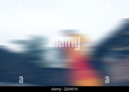 This image contains Indian or asian people celebrating a marriage ceremony. Blurred or defocused image. Stock Photo