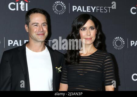 LOS ANGELES - APR 6: Husband Josh, Sheila Carrasco at the PaleyFest ...