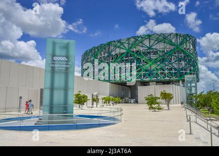 Maya Museum Gran Museo del Mundo Maya, Merida, Yucatan, Mexico Stock Photo