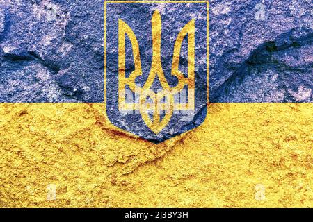 Grunge abstract background. Background concept of the war in Ukraine ...