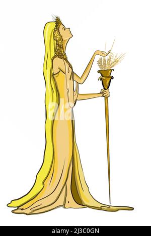 athena cartoon drawing