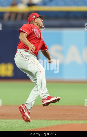 St. Petersburg, FL USA: Philadelphia Phillies relief pitcher