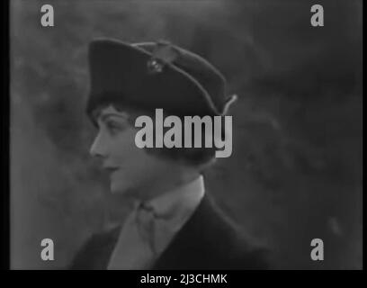 Prisoner of Zenda vintage 1922 film screen Stock Photo