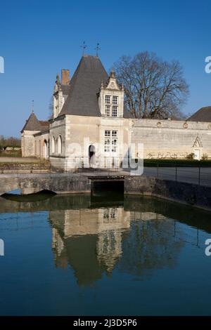 Villesavin castle,  Tour-en-Sologne,  Loir-et-Cher, Centre-Val de Loire, France Stock Photo