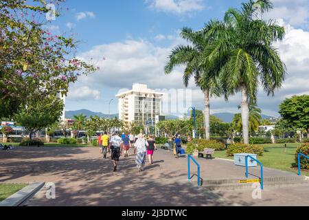 Downtown city view from Emancipation Park, Kingston, Jamaica, Greater Antilles, Caribbean Stock Photo
