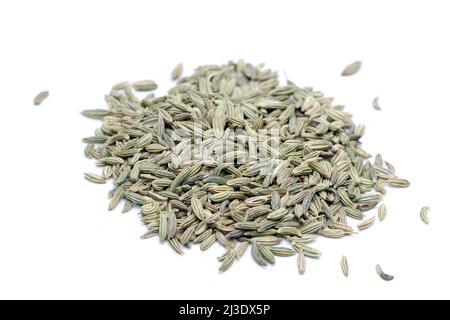 Pile of Fennel Seeds Stock Photo