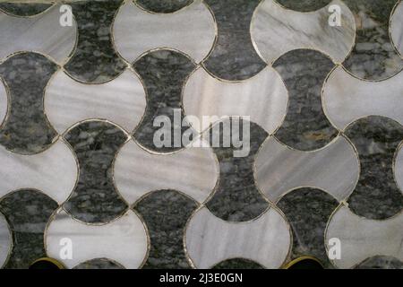 Detailed interior views from the Second Bayezid Bath, The Bayezid II Hamam, Culture Museum in Fatih, Istanbul, Turkey on March 30, 2022. The Bayezid I Stock Photo