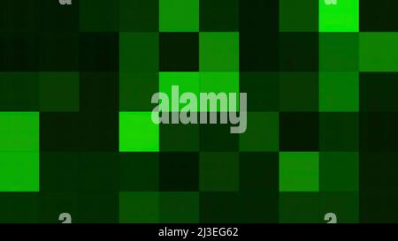 Flickering squares background, seamless loop animation. Motion ...