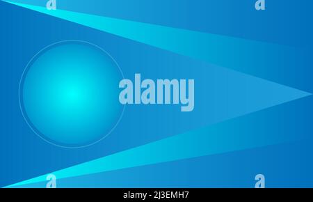 Blue color abstract background design. Creative abstract background Stock Vector