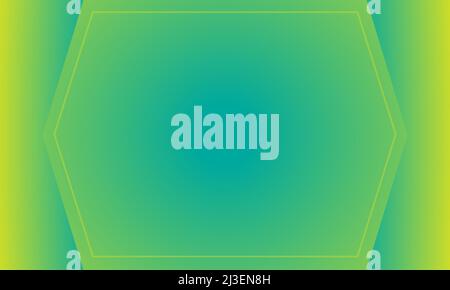 Green yellow gradient abstract background Stock Vector