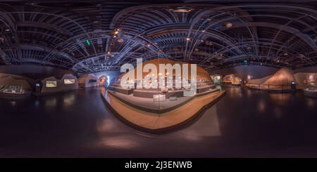 360 degree panoramic view of Chengdu - Jinsha Site Museum - Museo -3