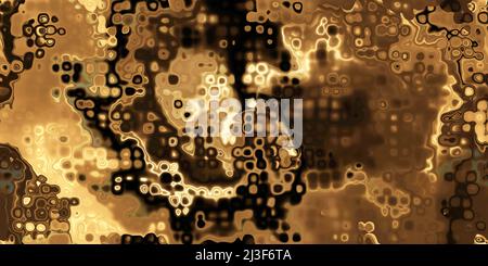 Colorful abstract shiny luxury psychedelic texture background.  (Tiles seamless, 2D rendering computer digitally generated illustration.) Stock Photo