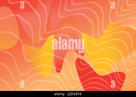Abstract background with colorful fluid shapes, gradient waves, geometric lines, dynamical forms. Design for poster, banner, card. Abstract liquid Stock Vector