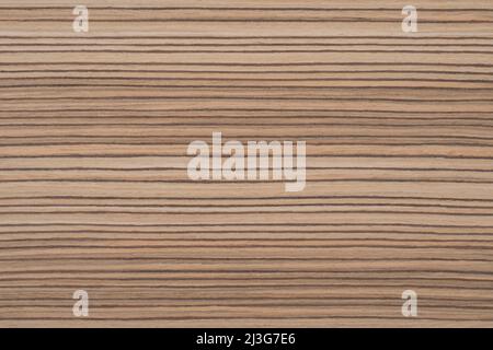 Zebrano 6 Exotic wood panel texture pattern Stock Photo