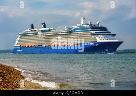 Cruise ship Celebrity Silhouette, IMO 9451094 Stock Photo - Alamy