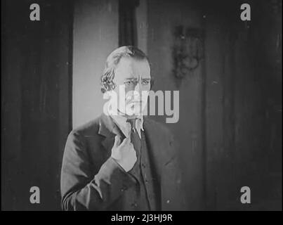 Ace of Hearts 1921 vintage movie still Stock Photo