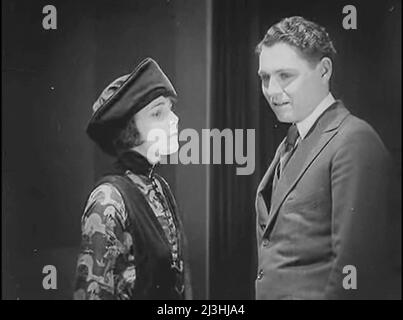 Ace of Hearts 1921 vintage movie still Stock Photo