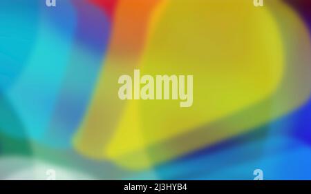 Multi colorful abstract rainbow colored background  illustration Stock Photo