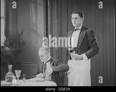 Ace of Hearts 1921 vintage movie still Stock Photo