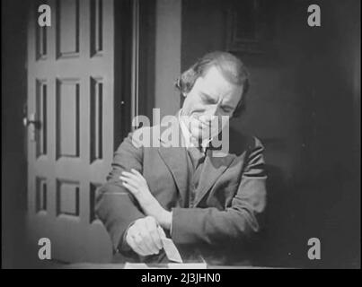 Ace of Hearts 1921 vintage movie still Stock Photo