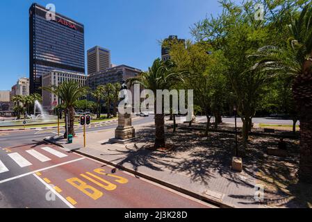 City Centre of Cape Town, South Africa on the Western Cape; Cape Town, South Africa Stock Photo