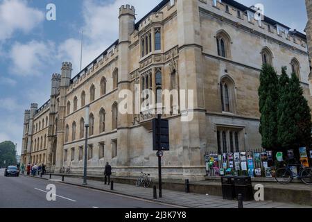 UK, England, Cambridge.  Corpus Christi College. Stock Photo