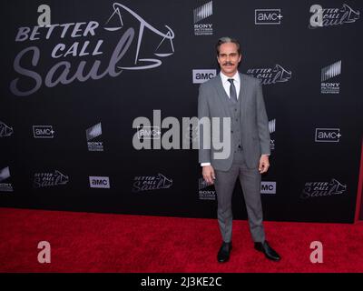 07 April 2022 - Los Angeles, California - Tony Dalton. Premiere of the sixth and final season of AMC's ''Better Call Saul' (Credit Image: © Billy Bennight/AdMedia via ZUMA Press Wire) Stock Photo