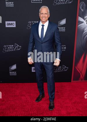 07 April 2022 - Los Angeles, California - Patrick Fabian. Premiere of the sixth and final season of AMC's ''Better Call Saul' (Credit Image: © Billy Bennight/AdMedia via ZUMA Press Wire) Stock Photo