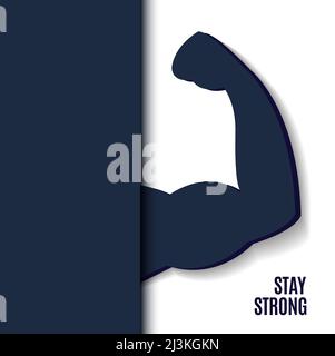 Strength, conceptual illustration Stock Photo