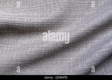 Gray fabric texture, textile background Stock Photo