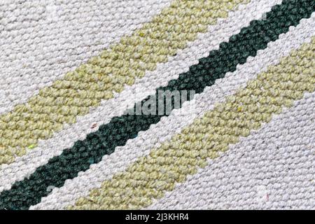 Textile texture background, striped fabric Stock Photo