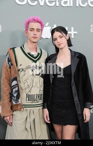 Los Angeles, CA. 8th Apr, 2022. at arrivals for SEVERANCE Season Finale Screening on Apple TV , The Directors Guild of America (DGA) Theatre Complex, Los Angeles, CA April 8, 2022. Credit: Elizabeth Goodenough/Everett Collection/Alamy Live News Stock Photo