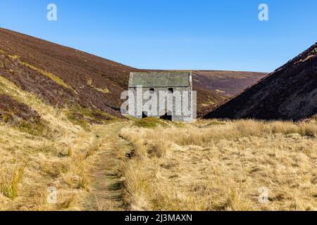 Lecht Mine, Iron Mine, in the Scottish Highlands Stock Photo