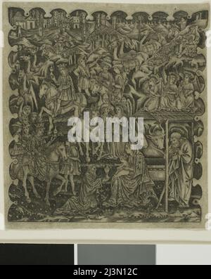 15th century - The Adoration of the Magi, 1450 - Giovanni di Paolo di ...