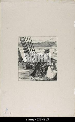 The Major's Daughter, 1862. Stock Photo