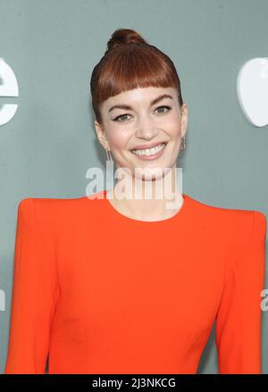 BRITT LOWER in SEVERANCE (2022), directed by BEN STILLER. Credit